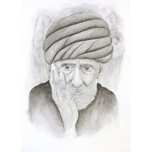 Imtiaz Ali, 17 x 12 Inch, Watercolor On Paper, Figurative Painting, AC-IMA-019